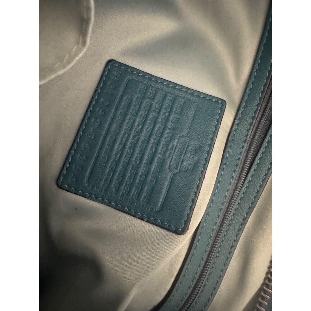 COACH FLAGSHIP Patent Leather ELLA 16394 TEAL (30000 - Picture 12 of 13